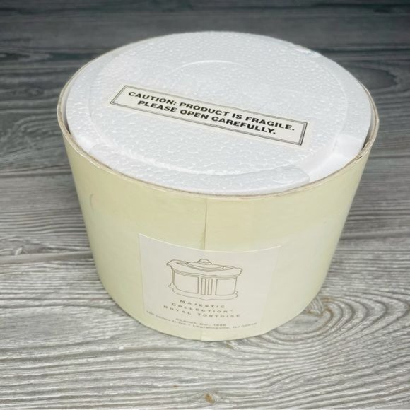 Nwt Vintage Lenox majestic collection royal tortoise trinket box collectible - Picture 9 of 13